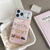Cartoon Kitten iPhone 15/Pro Max Anti-Fall Case