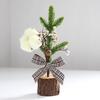 Urlaub Fake Tree Branch Berry Flower Christmas Showcase Ornament Desktop Decor