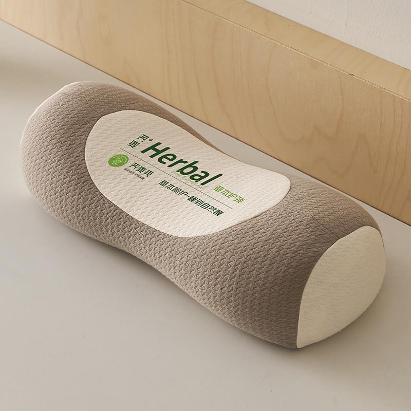 Pillow for Cervical Vertebra Sleep Single Person Sleep Aid Cylindrical Traction Lumbar Pillow Special Pillow