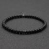 Fashion 4mm Beads Bracelet Unisex Natural Map Volcanic Stone Braclet Meditation Yoga Hematite Braslet Handmade Jewelry