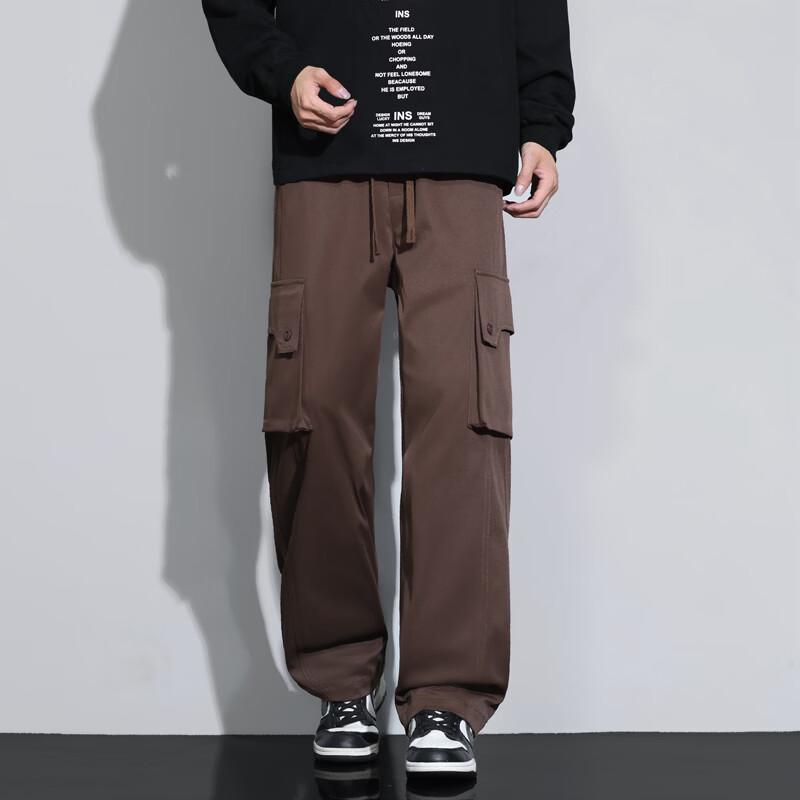 Men's American Trendy Loose Straight Cargo Pants