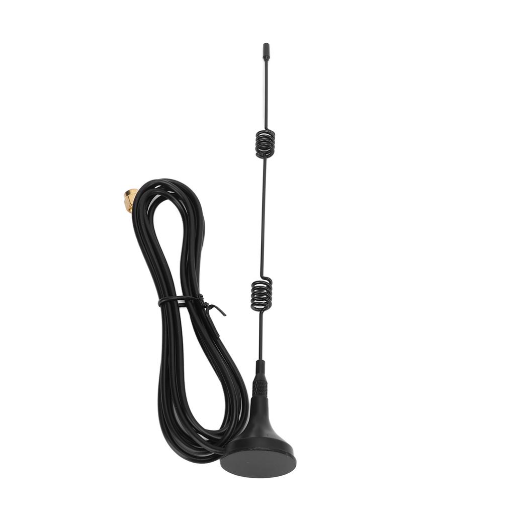 XP?2.4G?001 Antenă cu ventuză 2.4G cu bază magnetică Interfață SMA Antenă WiFi cu câștig mare Arc