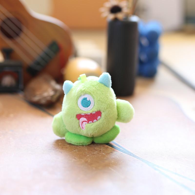 

Милый маленький монстр кулон плюшевая игрушка кукла большеглазая сумка подвесное украшение брелок кукла кукла 11Cm