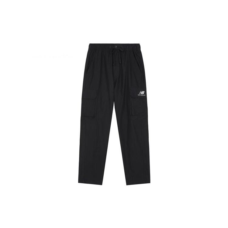 New Balance Logo Casual Cargo Pants Asia Sizing Black Men s AMP14313-BK M