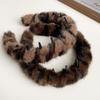 Korean Retro Leopard Print Plush Headband with Teeth – Non-Slip Hair Accessory for Women, Autumn/Winter Fashion.