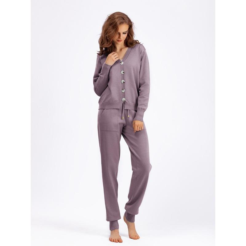 Women Knitted Tracksuit Turtleneck Sweater Casual Suit Autumn Winter 2 Piece Set Knit Pants Sporting Suit Femme Clothing