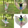 Colorful Wing Cape For Kids Role Play Lightweight Polyester Easy Wear Theater Costume Birthday Party Photography Accessory