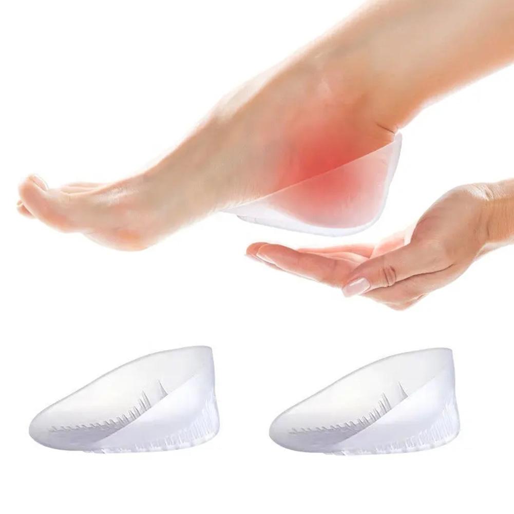 

1 пара женских мягких силиконовых гелевых стельок, плюсневая подушечка для обуви, поддержка стопы, полууход за ногами, Inse A8S7