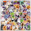 100 Halloween Series Graffiti Stickers Water Cup Suitcase Waterproof Decorative Stickers Holiday Stickers