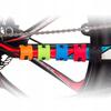ENLEE Chain Guard for Bicycle Frame 4 Pieces Blue