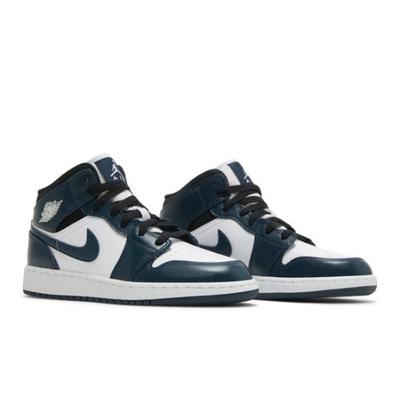 Air 1 Mid GS Armory Navy 554725-411