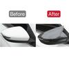 Fit For Geely Emgrand II    2024 Car Sticker Rearview Side Mirror Cover Wing Cap  Rear View Case Trim Carbon Fiber