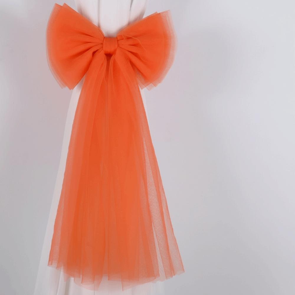 

Elegant Bow Curtain Straps Solid Color Curtains Tiebacks Curtain Decor Accessories оранжевый