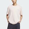 Adidas Originals Soft And Comfortable Knitted Simple Short Sleeve T-Shirt Men Tops Mystic-Quartz KC3121