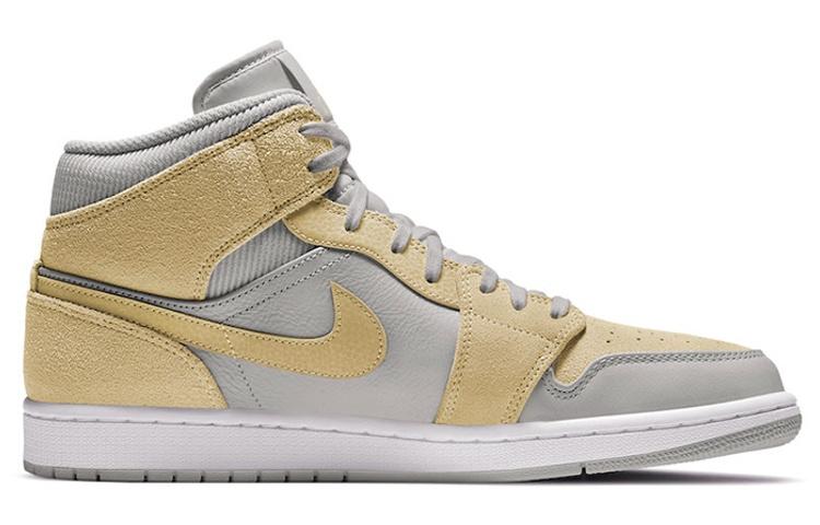 Jordan 1 Mid Mixed Textures Yellow DA4666-001