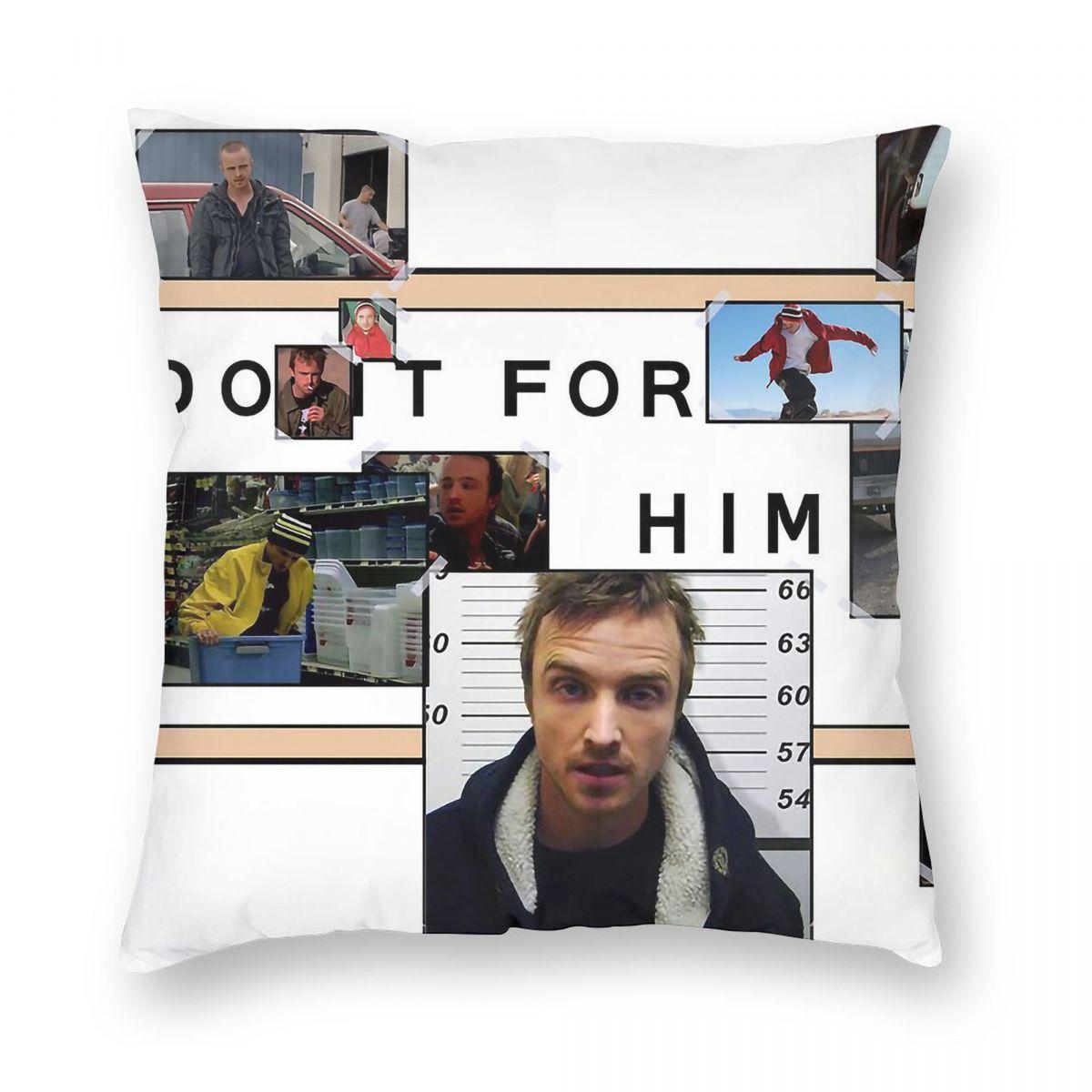 Во все тяжкие Джесси Пинкман Квадратная Наволочка Полиэстер Лен Бархат Печатный Молния Декор Чехол на Подушку Подушка для Кровати 45x45 30cmx30cm