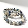 8mm-10mm Natural Stone Bracelet K2 Elastic Beaded Bracelet Boys and Girls Fashion Bracelet