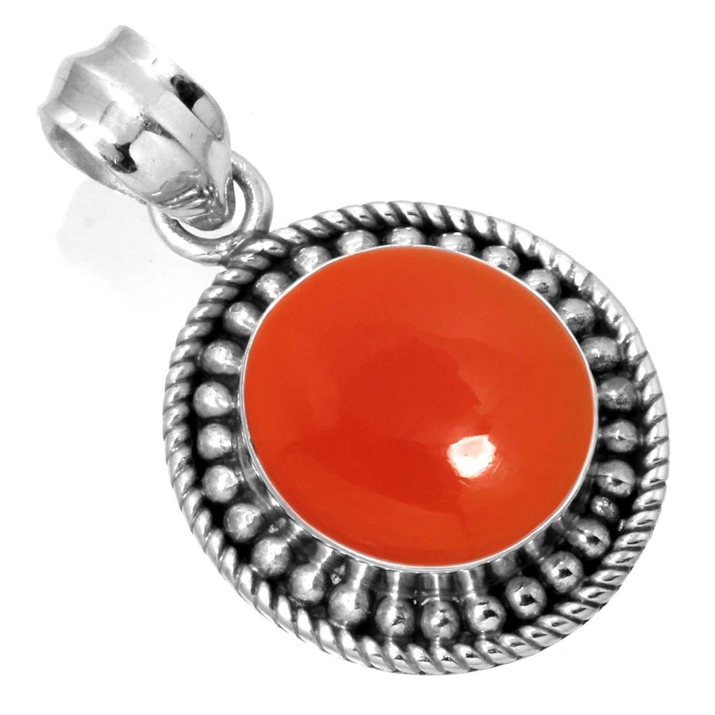 925 Sterling Silver Pendant Women Gemstone Handmade Jewelry Easter Gift Amber Amethyst Black Onyx Carnelian Garnet Quartz Green Onyx Gold Stone