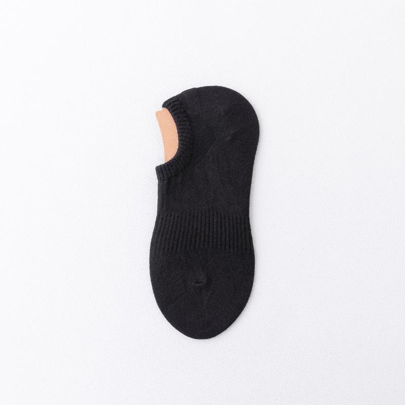 Wholesale Breathable Organic Bamboo Cotton Socks Manufacturer Grey OEM ODM High Crew Socks Solid Pure Black White Seamless Socks US:9-13