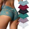 Sexy V Waist Design Women Panties Lace Underwear Floral Lingerie Intimates Fashion Female Panties Cheekie Briefs Perspective Pantys