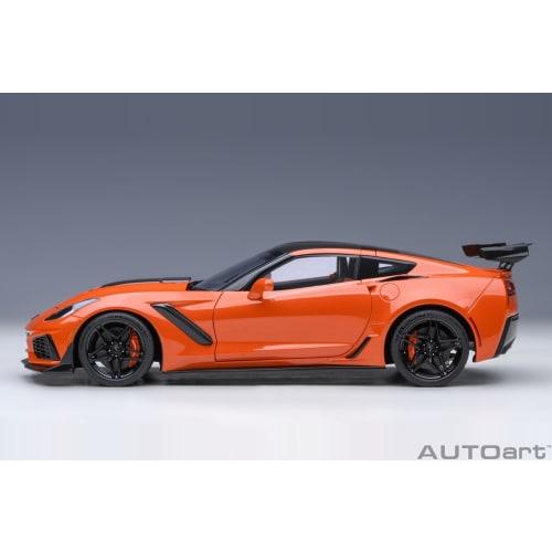 AUTOart 1/18 Scale Chevrolet Corvette (C7) ZR1 Orange Finished Product