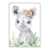 Graffiti Art Animal Canvas Painting Funny Pony Elephant Tiger Wall Art Poster Living Room Bedroom Home Decoration Mural No Frame