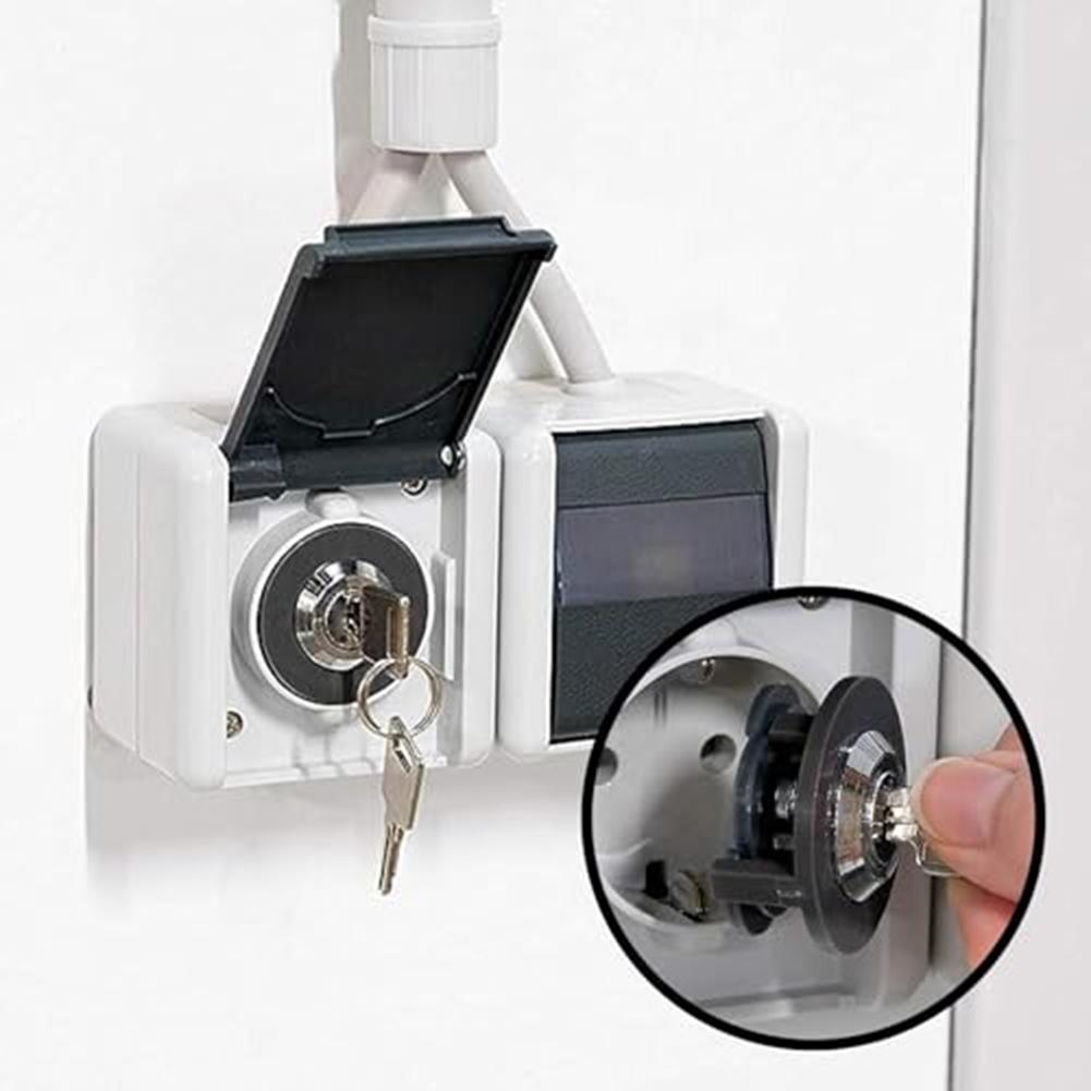 1/4PCS Reusable Furniture Lock With Key Zinc Alloy Display Cabinet Locks For Cabinet Drawer Office Lockers Household Hardware