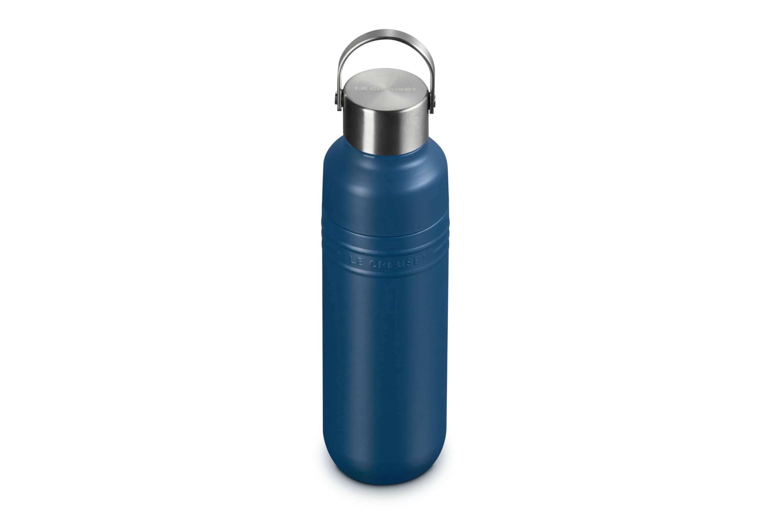 

Le Creuset Bottle 500ml Deep Teal Stainless Steel Vacuum Insulation Hot Cold Wide Mouth Easy to Clean On the Go