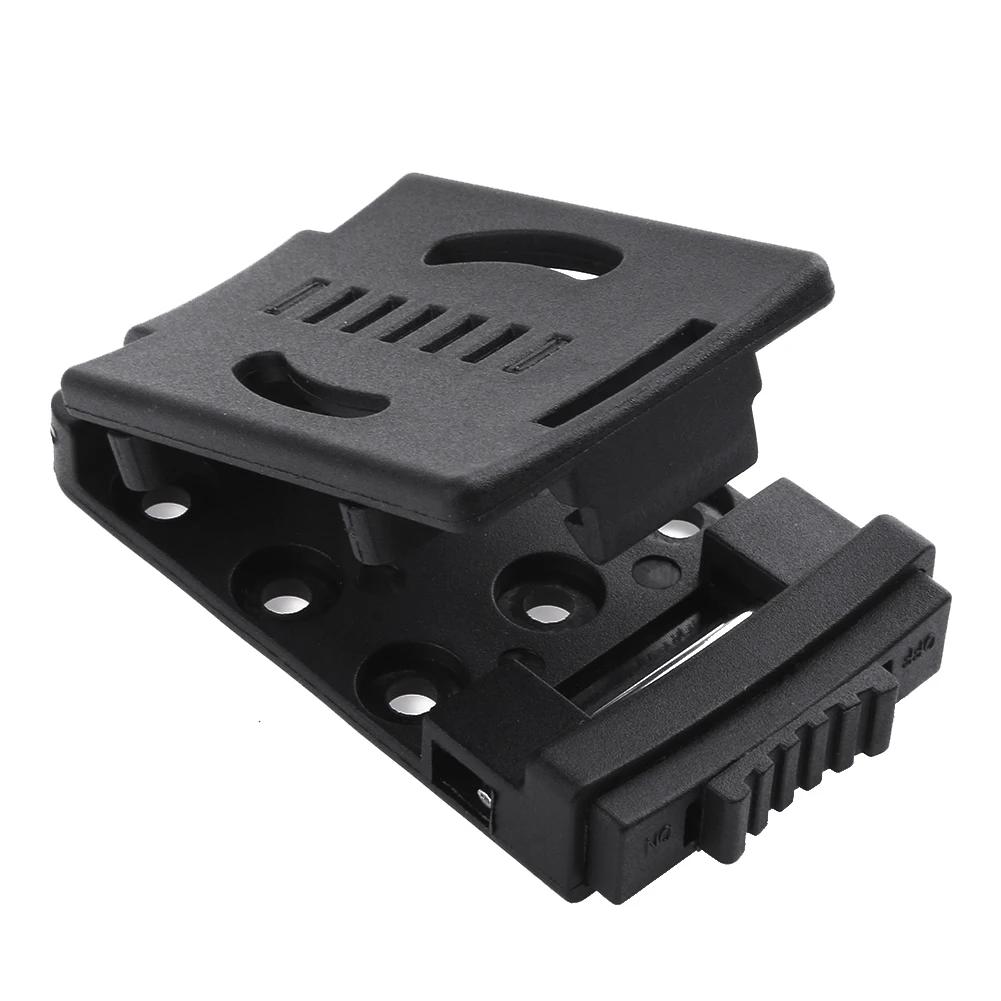 10-1Pcs K Sheath Kydex Waist Belt Clip Hunting Knife Scabbard Kit Tek Lok Belt Clamp Belt Mag Gun Holster Waist Back Clip