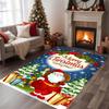 Festive Santa Claus Rug To Spread Joy, Yoga Mat, Living Room Decor, Children's Activity Mat, Doormat, Play Mat