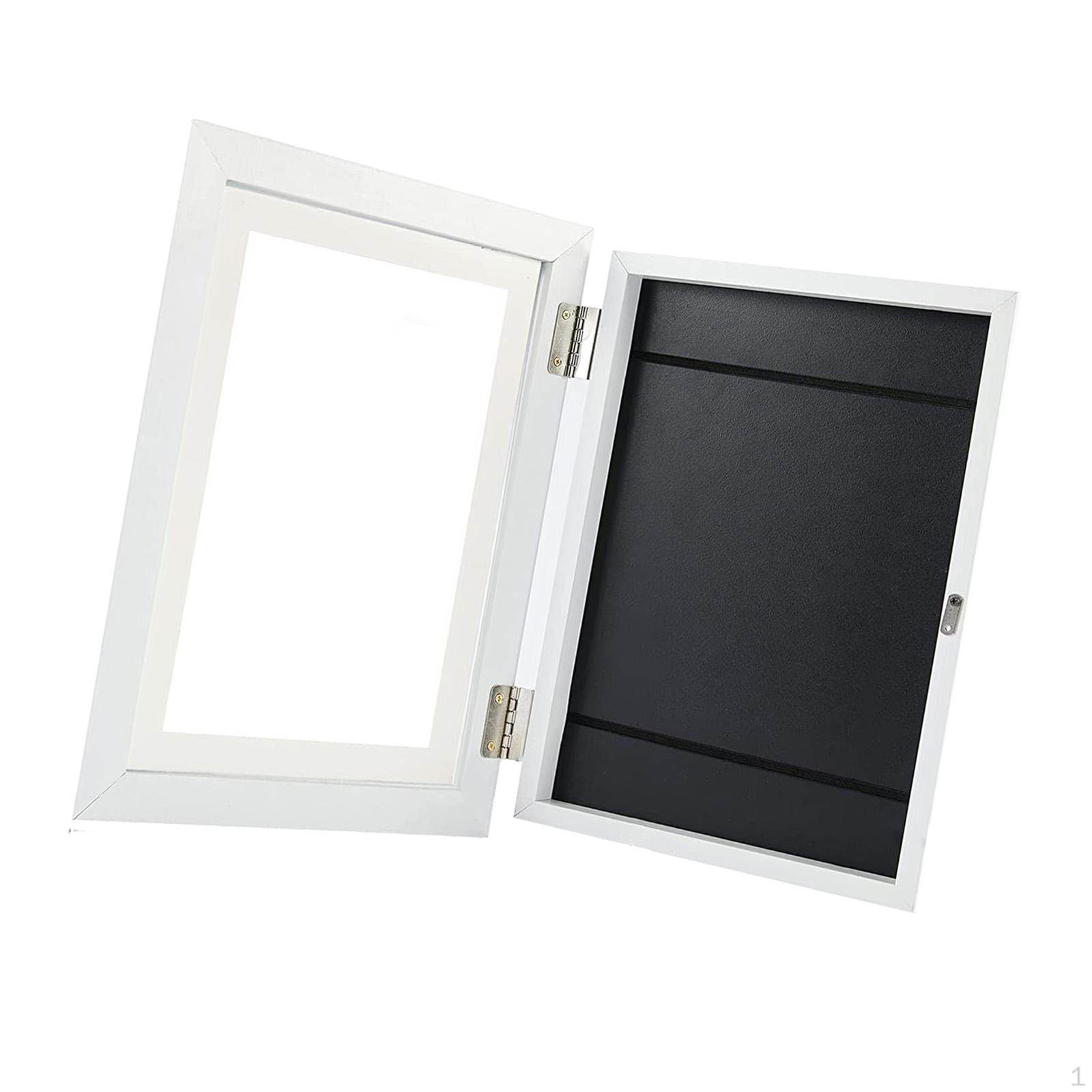 

Kids Artwork Frames Wall Tabletop Mount Art Gallery Work Display in White for