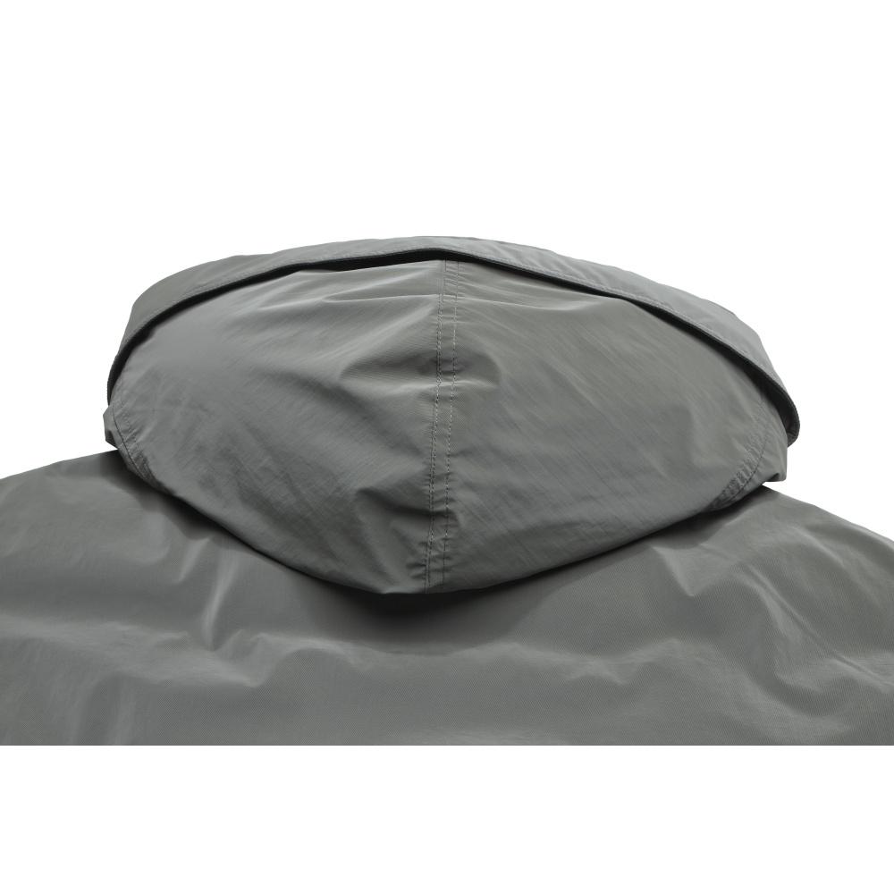 Fila Emerald Fashion Trendy Personality Simple Comfortable Versatile Long Hooded Down Jacket Women Outerwear Gray F11W544906FDY