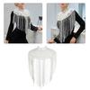Shoulder Wrap Artificial Pearls Shoulder Chain for Evening Party Night Gown Shawl Body Chain Evening Shoulder Wrap