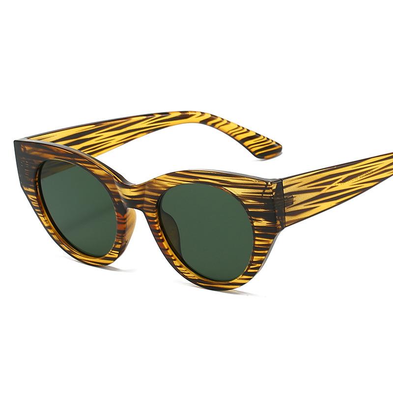 Cat Eye Shape Sun Glasses for Woman European American Fashion Men Sunglasses Travelling Hiking Fishing Sunglasses Female