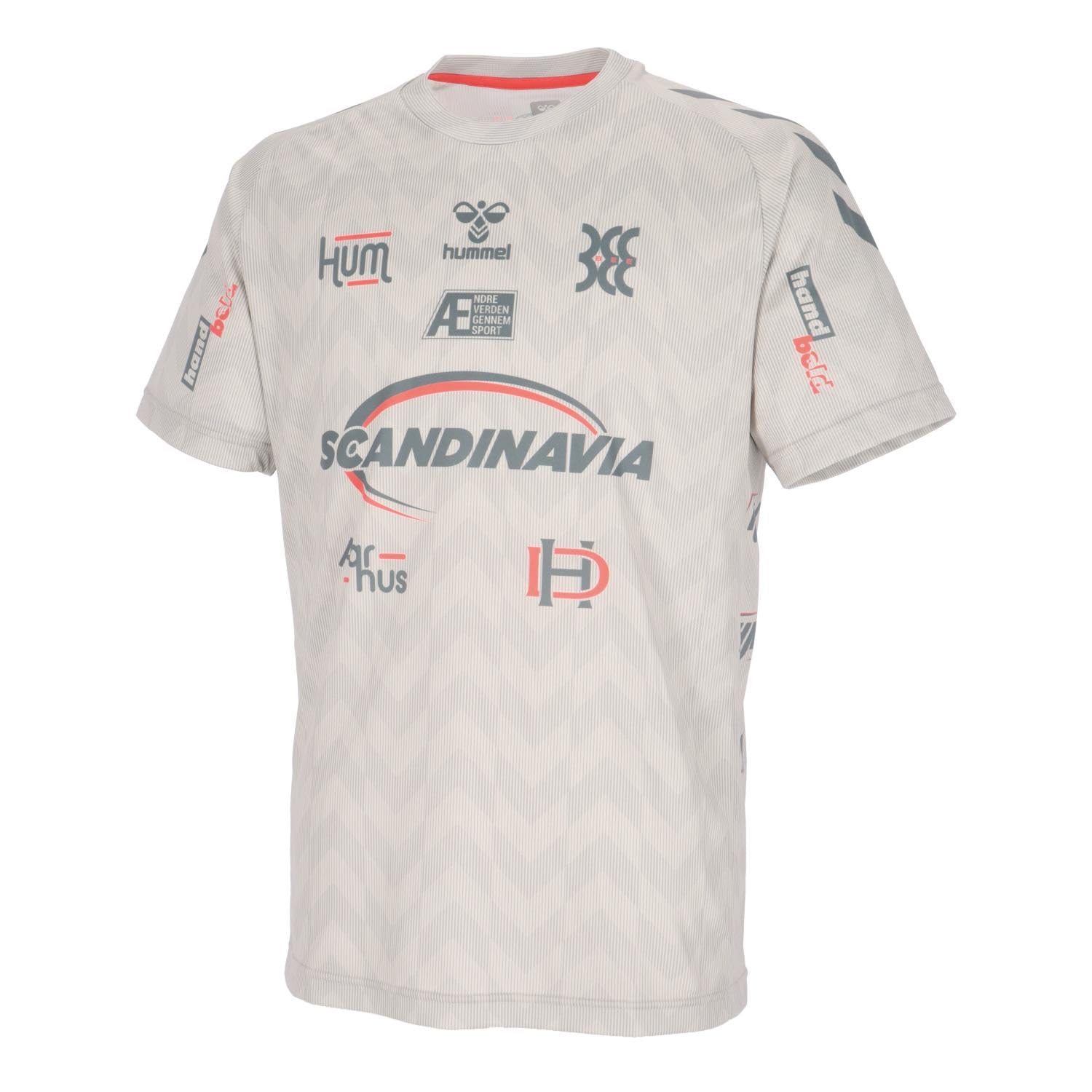 

Рубашка с коротким рукавом HB EURO с коротким рукавом, тренировочная рубашка Moon Gray [Hummel] (151)