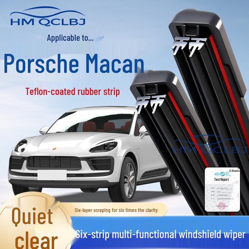 

Frameless Multifunctional Wiper Blades for Porsche - Set of 6 Porsche Cayenne 2007-2016