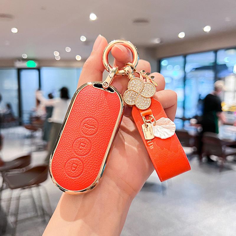 Applicable To Q Jie Key Set Huawei AITO Q Jie M7 M5 Bag M9 Car High-end M8 Shell Buckle for Men and Women