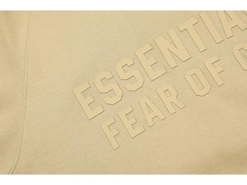 FOG Essentials Unisex 3D Silicone Print Hooded Sweatshirt