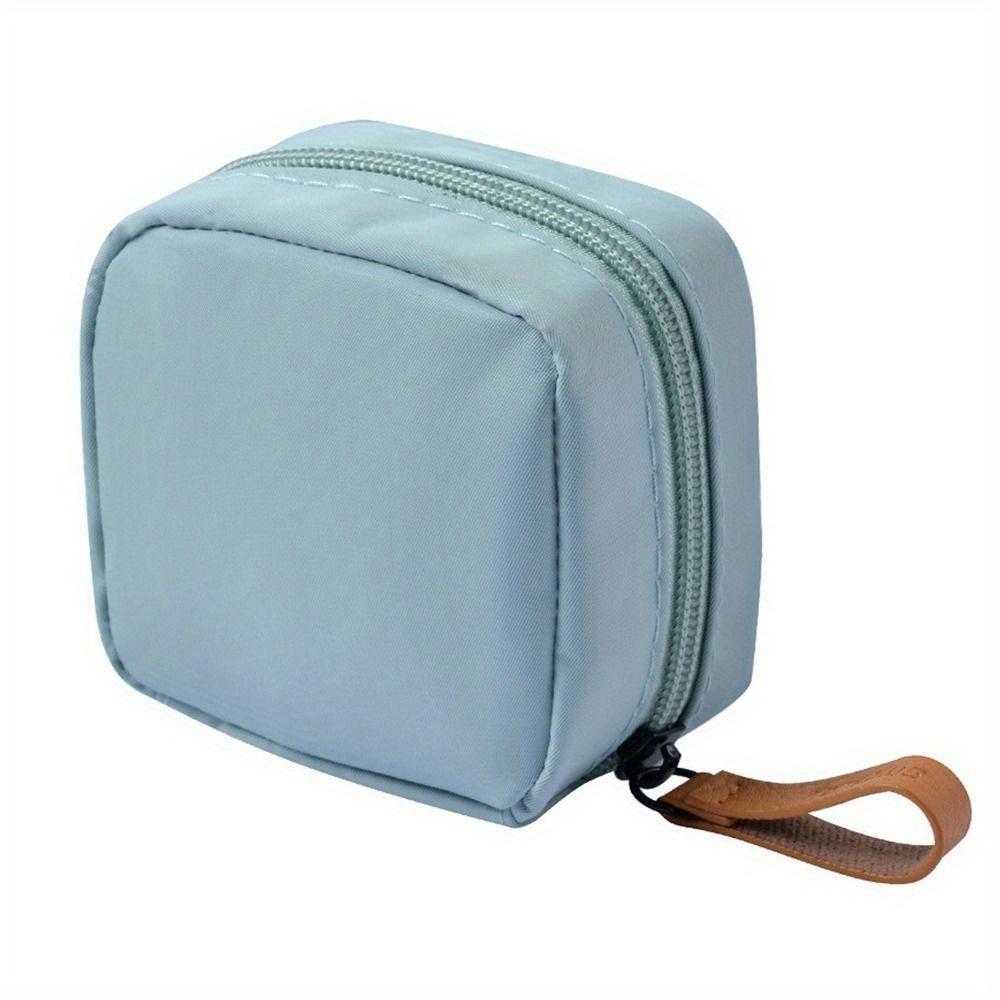 Portable Multi-Purpose Small Cosmetic Bag Mouth Red Bag Sanitary Cotton Storage Bag