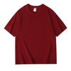 Summer Youthful Oversized Morandi T-Shirt - Cotton, Short Sleeve, Black/White/Dark Gray