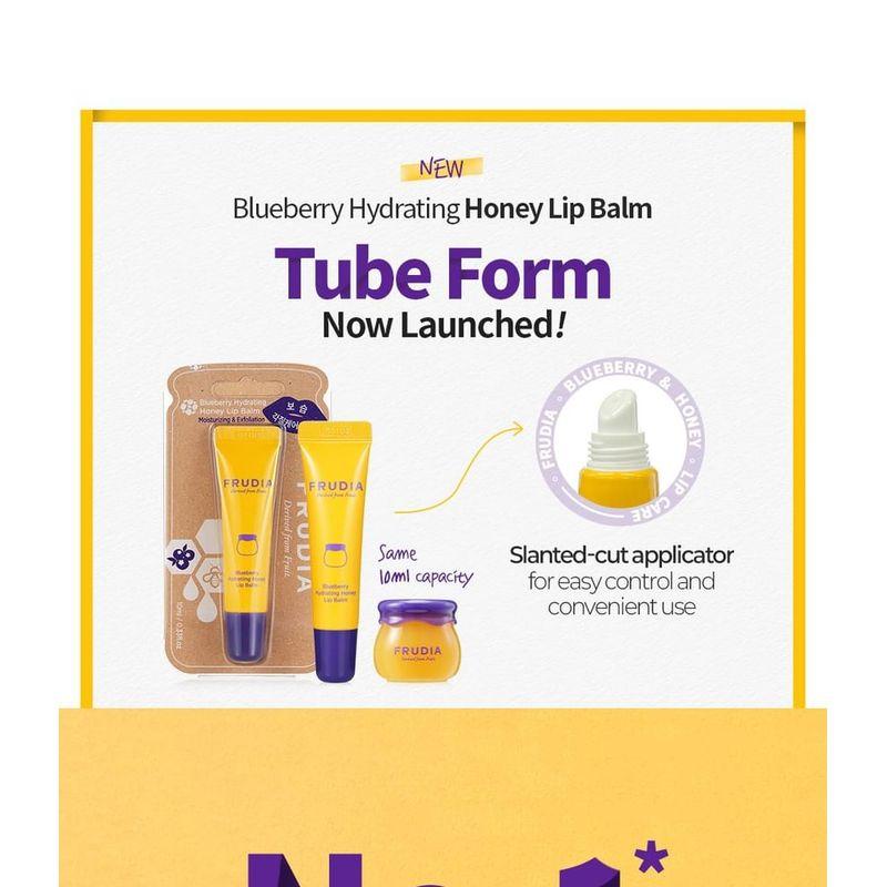 Frudia Blaubeer Feuchtigkeitsspendender Honig Lippenbalsam