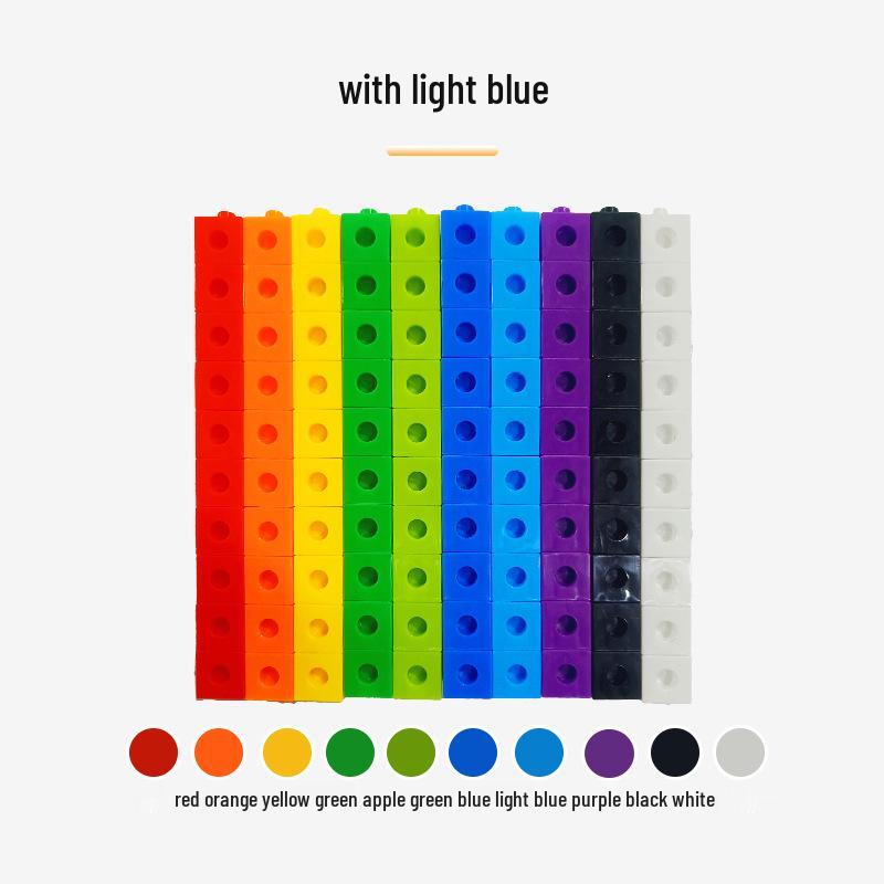 Educational Plastic Building Blocks for Early Childhood Learning