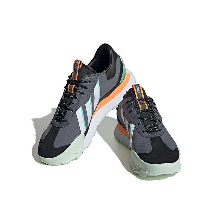 Adidas Neo Futro Mixr Fabric Sports Shoes Unisex Sneakers Black White Green HQ4579