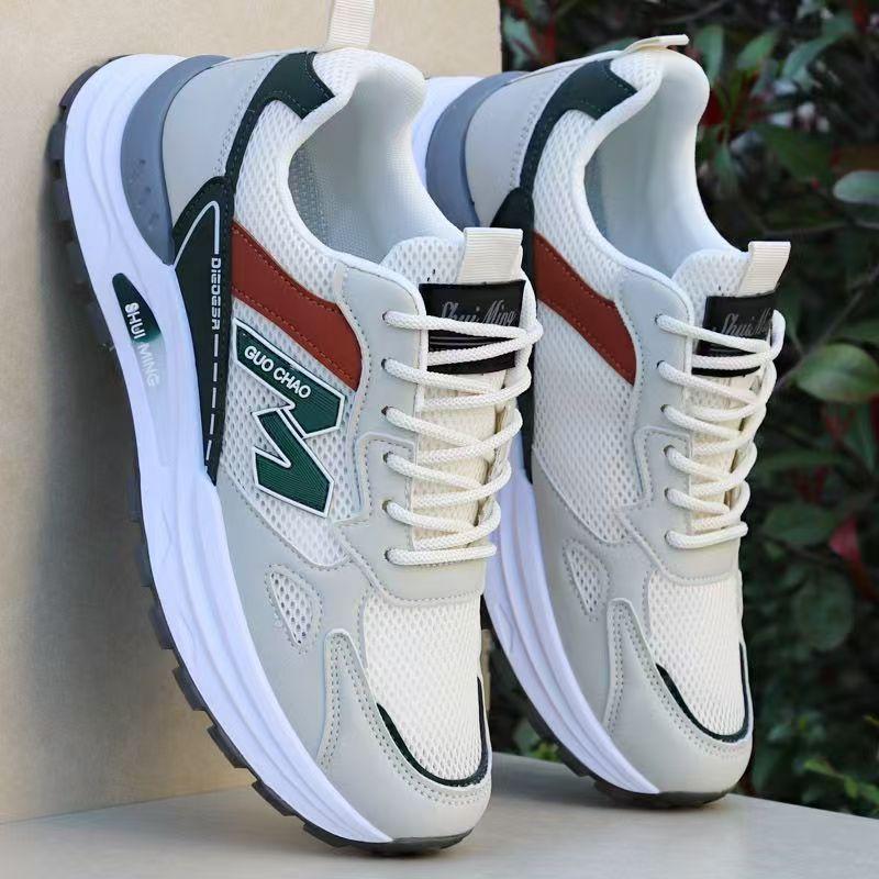 

Men s shoes summer hollow breathable hole mesh shoes young and young versatile casual soft sole non-slip running shoes sandals 38