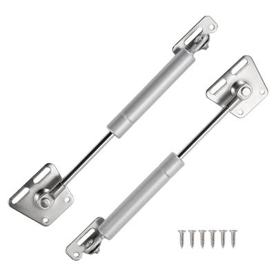 Motoforti Universal Lift Support Strut Gas Springs, 7 Inch/180mm, 11lb/50N/5kg, Carbon Steel, Silver Tone, Set of 2
