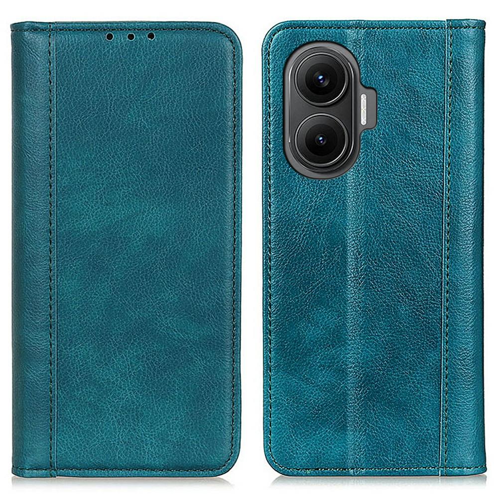 For Xiaomi Redmi Turbo 4 Pro 5G/Poco F7 5G Stand Case Split Leather Litchi Texture Wallet Phone Cover