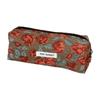 Corduroy Pencil Pouch With Spacious Compartment Student  Organizer Washable Cosmetic Bag For Daily Use