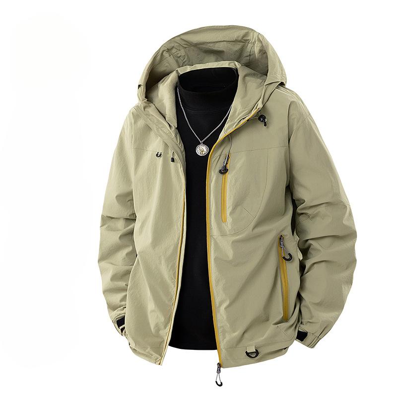 Sports Outdoor Men and Women Windproof Waterproof Jacket Hiking Mountain Climbing Leisure Single Charge Jacket