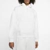 Nike Fleece Drawstring Hoodie Men Tops White CD6393-100