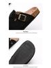 Women's Cork Baotou Slippers - Trendy Roman-Style Casual Slip-Ons In Large Sizes